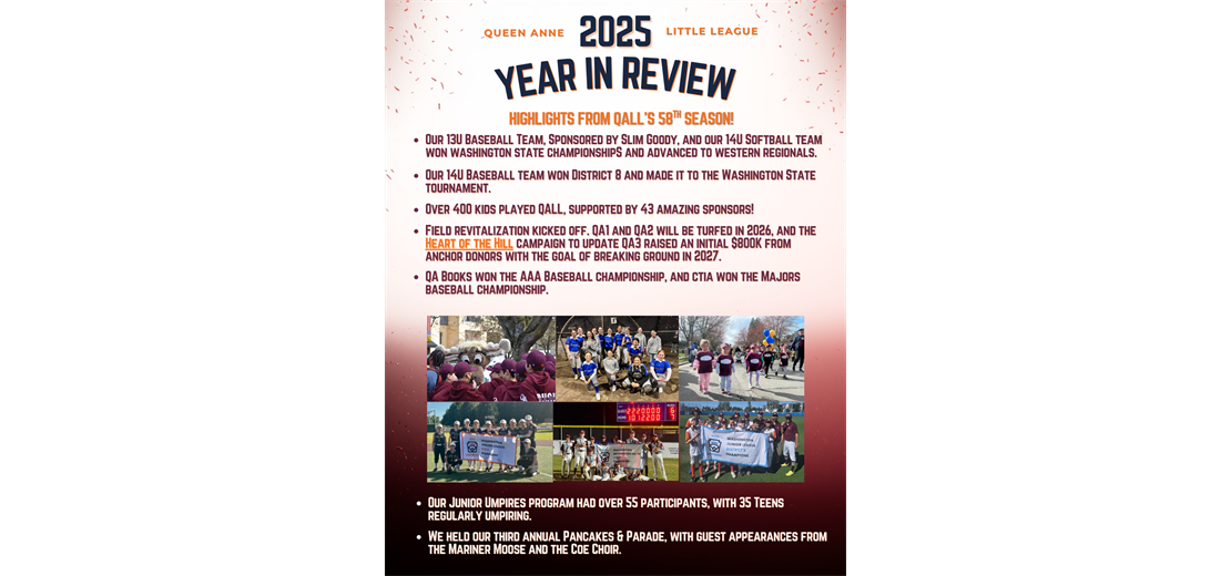 2025 QALL Year in Review!
