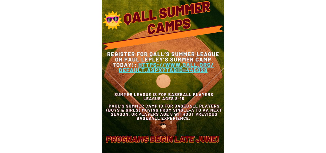 QALL Summer Ball Registration is Open!